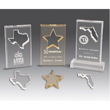 Star Cutout Award (3.5"x6")