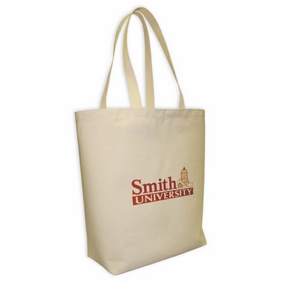 Canvas Tote Bag (16"x18"x5")