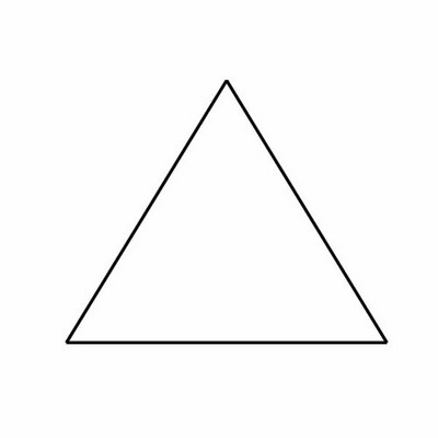 Magnet - Triangle - Full Color