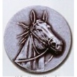 Newport Mint Stock Medal - 1 1/8" (Horse Head)