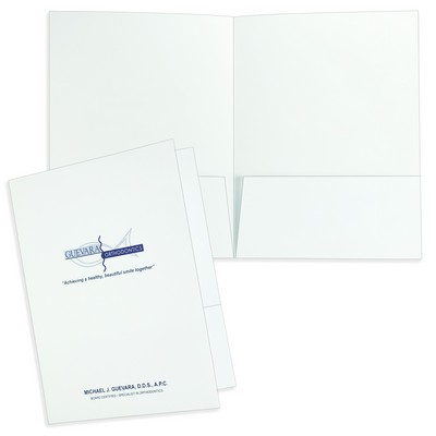 Quick Ship 1 PMS Ink Printed Economy 9x12 Pocket Folder