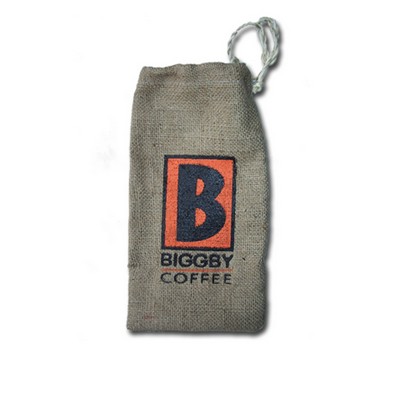 Mini Burlap Gift Bag