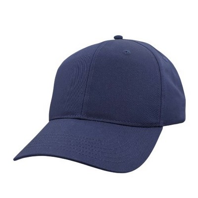 Big Size Navy Structured Adjustable Cap 2XL - 4XL