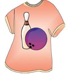 Bowling Pin And Ball Mighty Mini Magnet