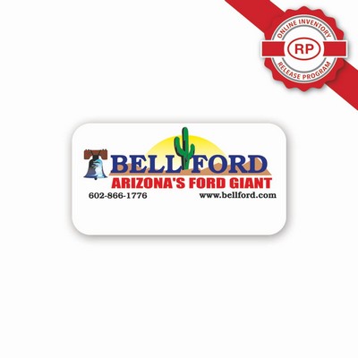 Full Color 50 Mil Name Badge (1.5"X3") Rectangle - No personalization included