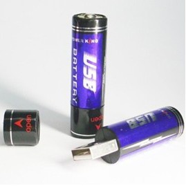 Battery Look Flash Drive (1 GB)