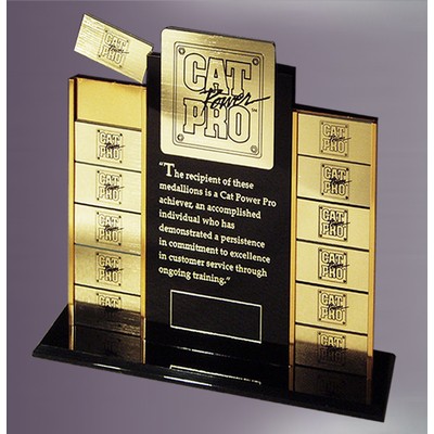 Cat Pro Gold Add On Desk Award