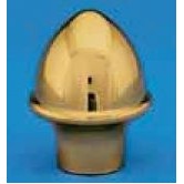 Solid Brass Slip Fit Acorns Pole Ornament (2"x1 1/2")