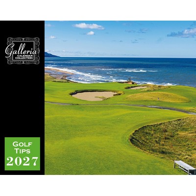 Galleria Wall Calendar 2027 Golf Tips