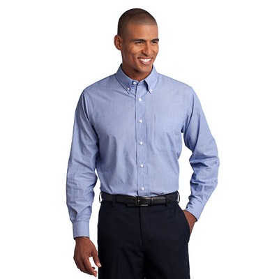 Port Authority® Crosshatch Easy Care Shirt.