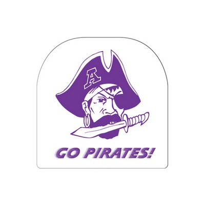 Round Top Paper Window Sign (Approximately 8"x8")