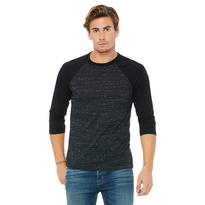 Bella+Canvas® Unisex Three-Quarter Sleeve Baseball T-Shirt
