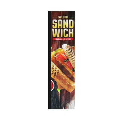 10' Custom Printed Kahuna Vertical Flag Only