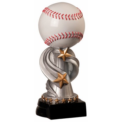 Baseball Encore Resin Award - 8-1/2" Tall