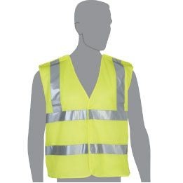 Class 2 Compliant 5 Point Breakaway Mesh Lime Safety Vest