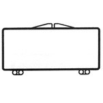 Rigid Clear Hinged Plastic Box (2 7/8"x1 3/16"x3/4")