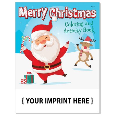 Merry Christmas Coloring & Activity Book