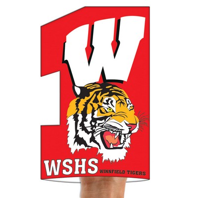 #1 Rally Hand Sign (Offset Printed)