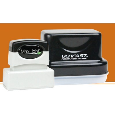 1-5/8" Diameter MaxLight™ Pre-Inked Circle Stamp