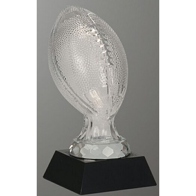 13¾" Crystal Football Sports Award