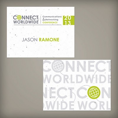 Double-Sided 4 x 3" Seed Paper Name Tags