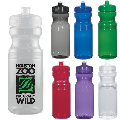 24 oz. Poly-Clean Fitness Water Bottle
