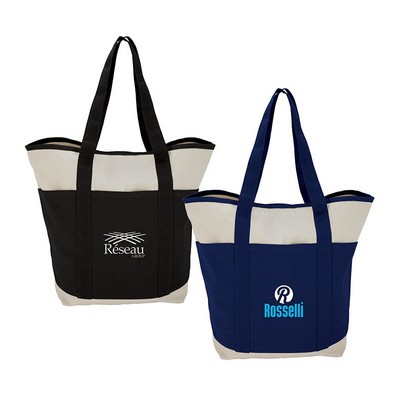 Myrtle Natural Canvas Tote