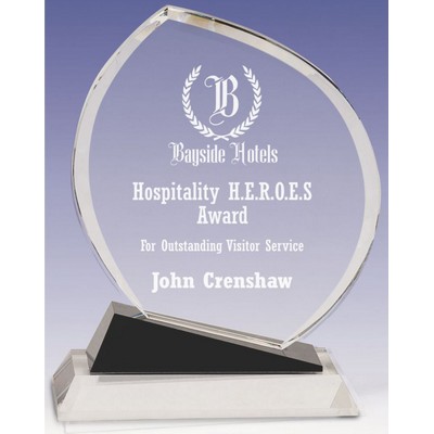 Regatta Optic Crystal Award (6½"x 9½")