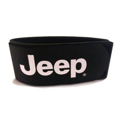 Downhill Hook And Loop Ski Straps w/Screen Print