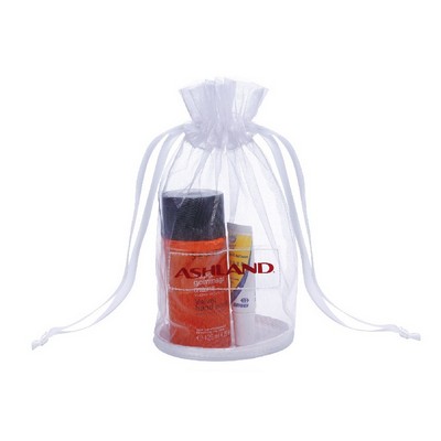 Organza Drawstring Bag w/ Round Nylon Bottom