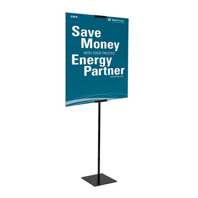 Economy Banner Stand Kit, Single Sided Premium Film (23" x 36")