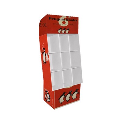 5 Tiered Recyclable Display 30"L x 65.5"H x 29"D