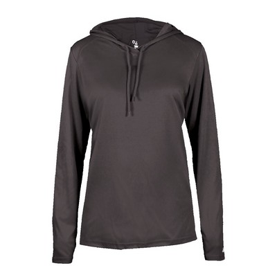 Badger Sport Ladies B-Core Long Sleeve Hoodie