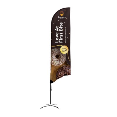 Flex Banner™ G7 Feather Flag Only, Double-Sided 7'H