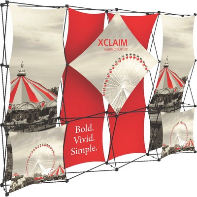 Xclaim 10' Fabric Popup Display Kit 01