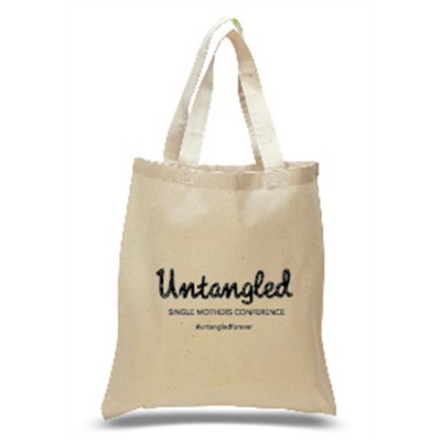 Cotton Canvas Tote Bag - Overseas - Natural