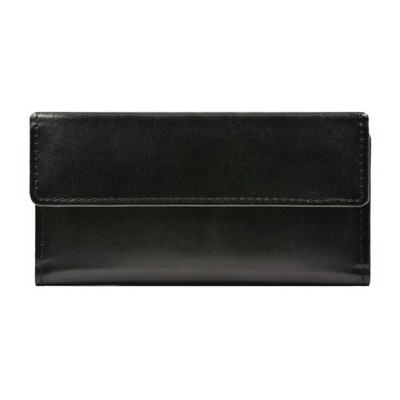 Ashlin® Designer Redgrove Ladies RFID Blocking Vegan Leather Clutch Wallet