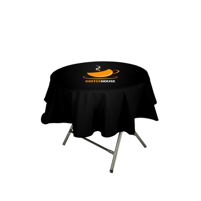 Round Non-Fitted Premium Table Cover - 60" Diameter