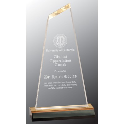 Gold Optima Reflection Acrylic Award
