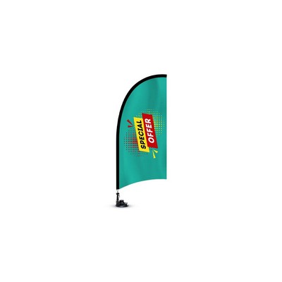 Suction Cup Flags - Blade Double Sided Package (11.22'' x 26.57'')