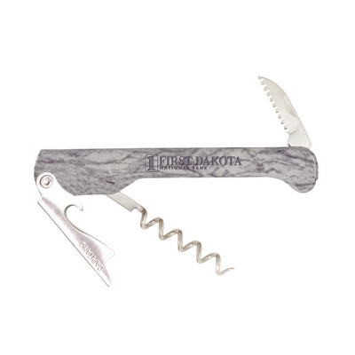 Capitano® Waiter's Corkscrew w/Marble Handle