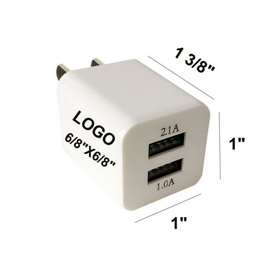 Dual USB Wall Adapter