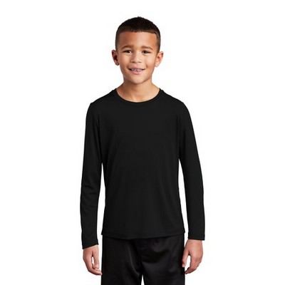 Sport-Tek ® Youth Posi-UV® Pro Long Sleeve Tee.