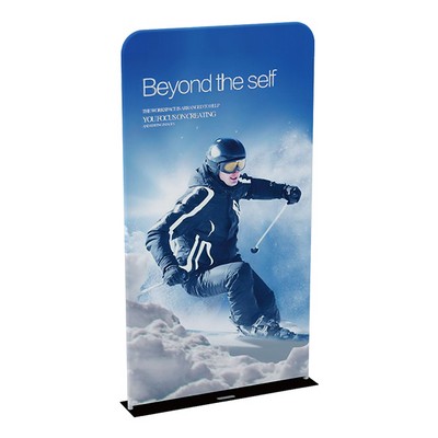 4' Steel Plate Banner Stand Graphic Kit