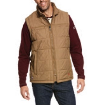 Ariat® FR Crius Men's Field Khaki Insulated Vest