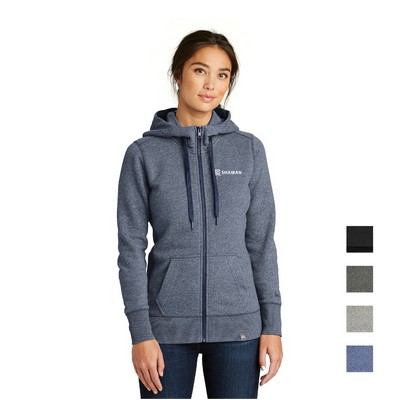 New Era® Women's French Terry Full-Zip Hoodie