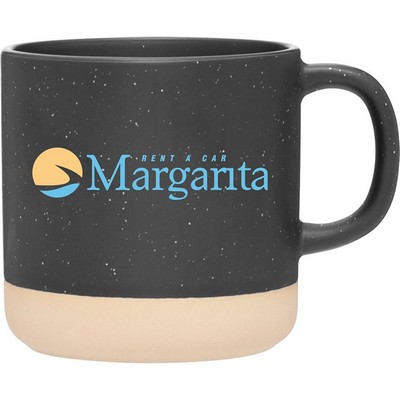 11 oz Clay Ceramic Mug (Black)