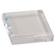 3" x 3" Clear Acrylic Paperweight Award