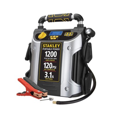 Stanley® 500 Amp Jump Starter with Digital Air Compressor