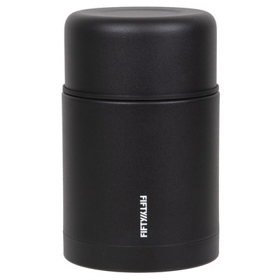 25oz Matte Black Food Storage Container